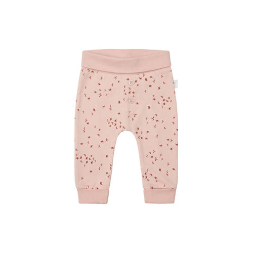 Noppies baby baby regular fit broek Nicea met all over print lichtroze/roze afbeelding