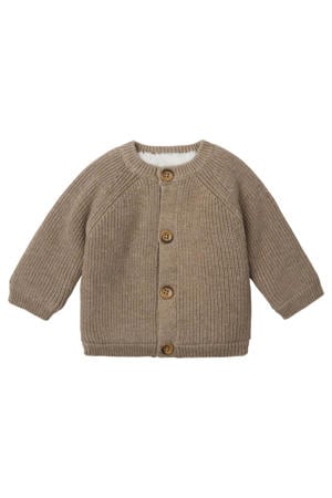 baby vest Nevers van katoen bruin