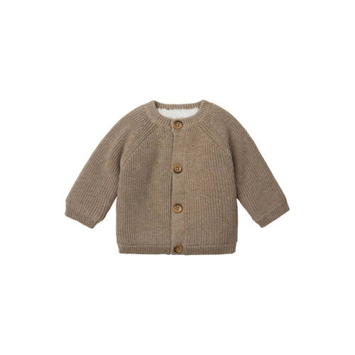 Noppies baby baby vest Nevers van katoen bruin afbeelding