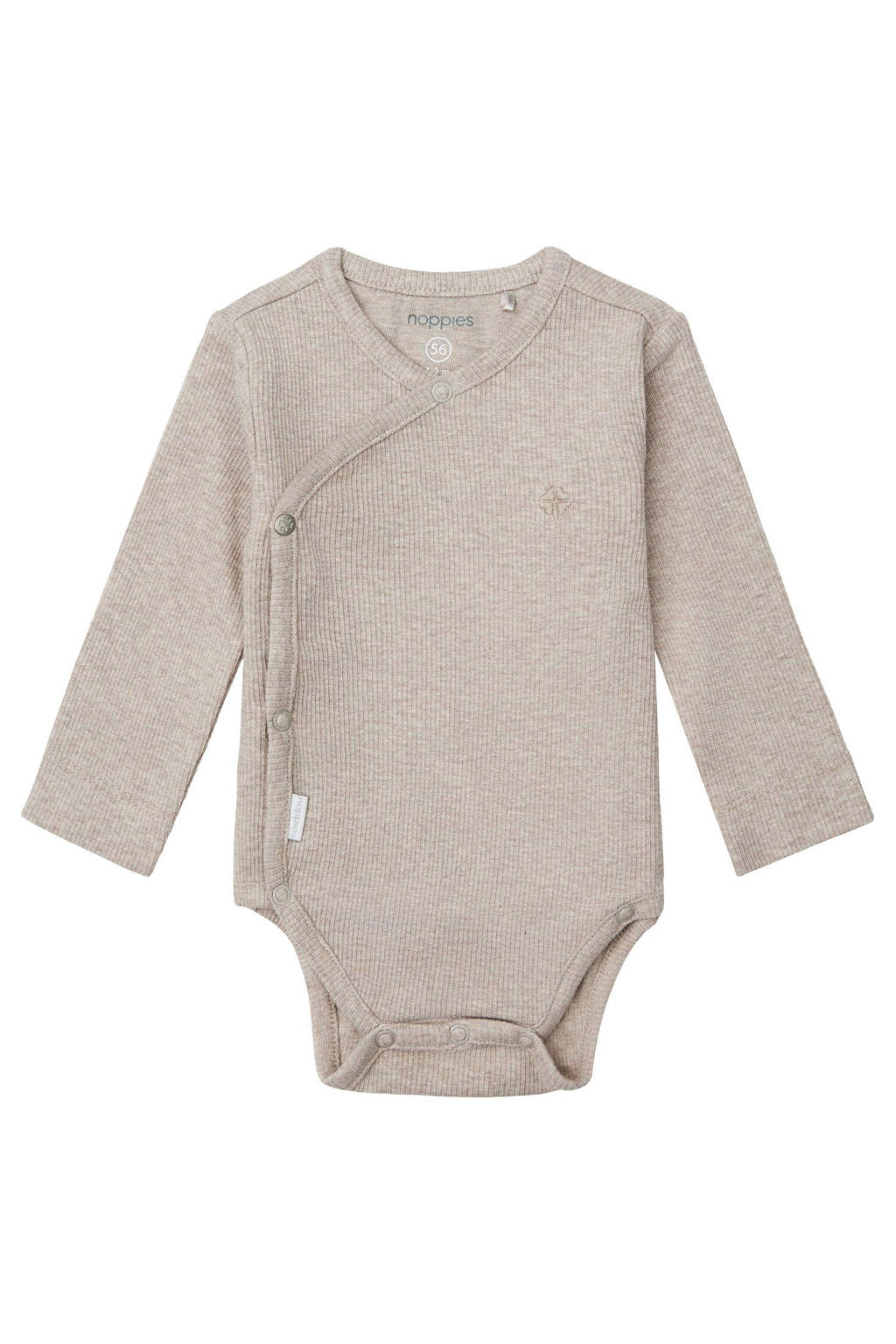 Noppies baby newborn romper Nino van katoen