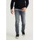 CHASIN' tapered fit jeans Crown Madison mid blue