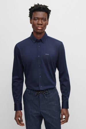 regular fit overhemd light/pastel blue