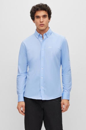 regular fit overhemd light/pastel blue