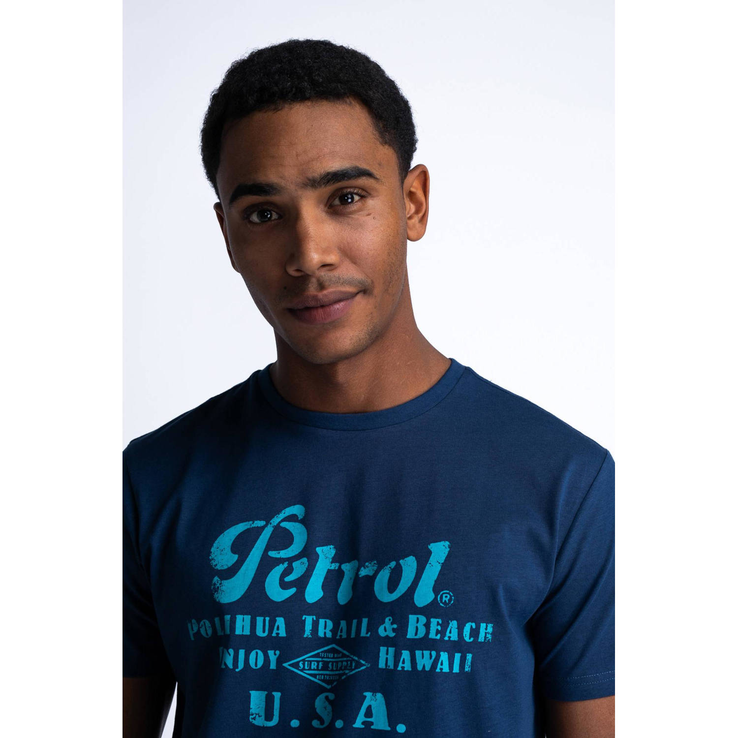 Petrol Industries T-shirt met printopdruk