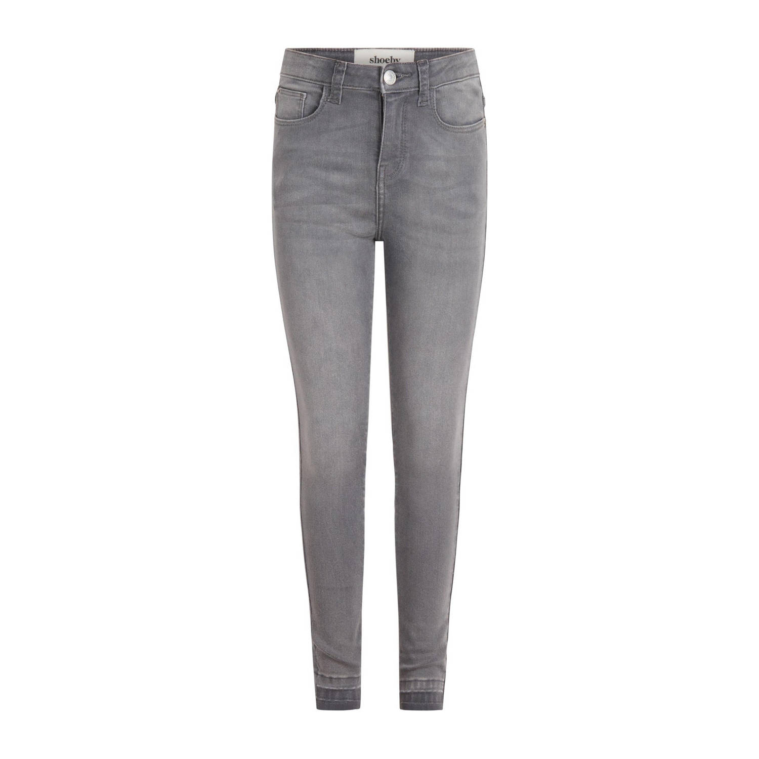 Shoeby high waist skinny jeans grey denim