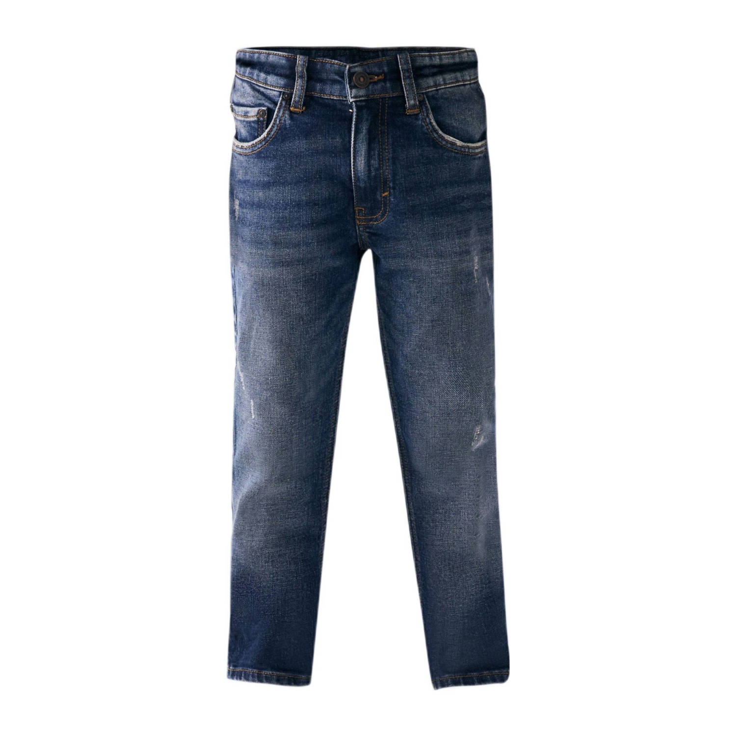 LTB slim fit jeans FREY B magne safe wash Blauw Jongens Denim Effen 104