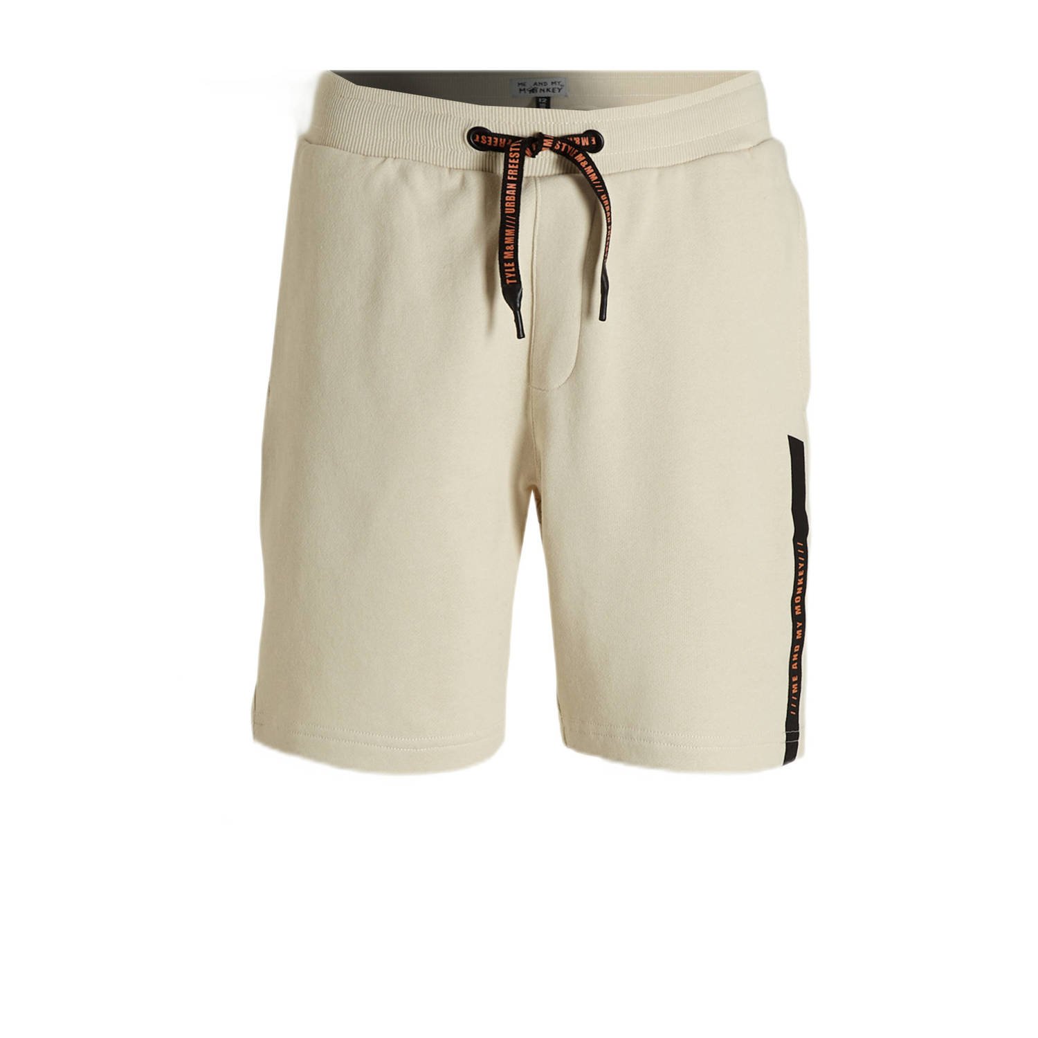 Me & My Monkey short Pieter beige Korte broek Jongens Katoen Effen 110 116