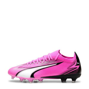 Ultra Match FG/AG Sr. voetbalschoenen zwart/roze
