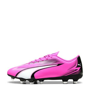Ultra Play  Sr. voetbalschoenen roze/wit/zwart
