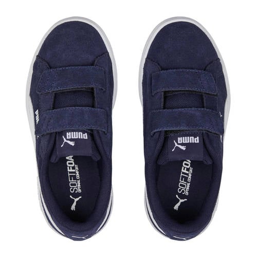 Puma Smash 3.0 S sneakers donkerblauw/wit