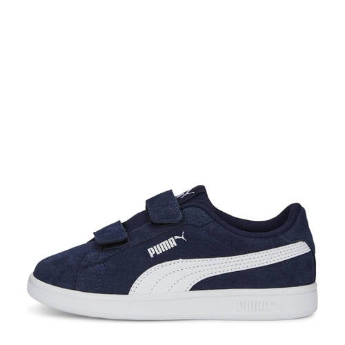 Puma Smash 3.0 SD sneakers donkerblauw/wit afbeelding