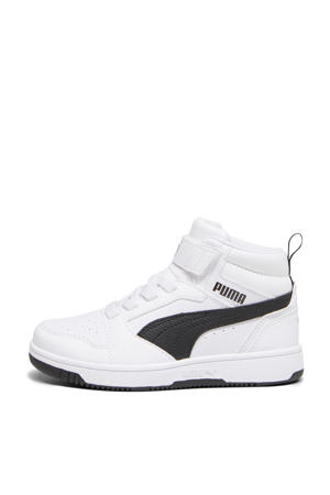 Rebound V6 Mid sneakers wit/zwart