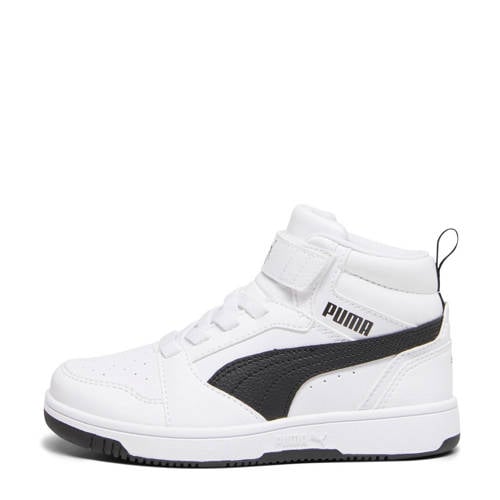 Puma Rebound V6 Mid sneakers wit/zwart afbeelding