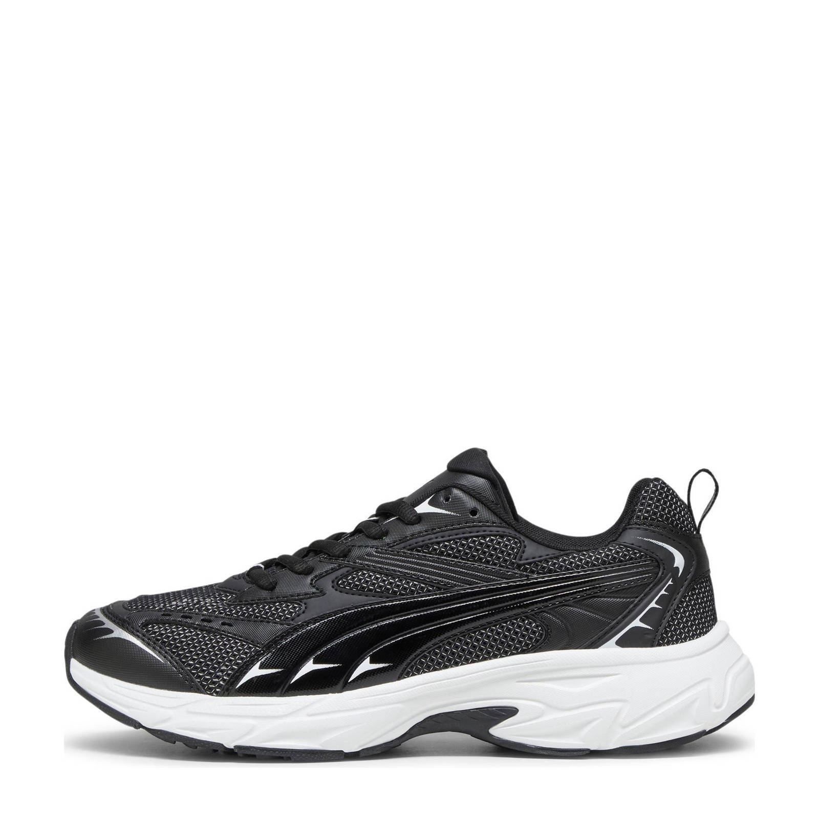 Puma Morphic Base sneakers zwart wit wehkamp