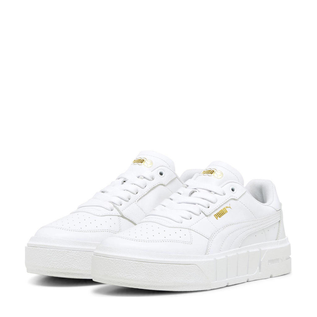 Puma Cali Court Lth sneakers wit | wehkamp