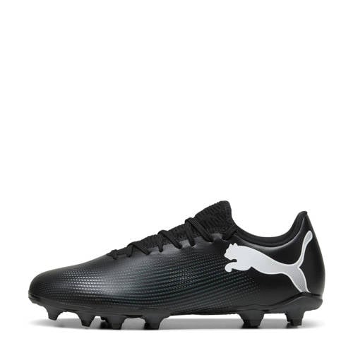 Puma Future 7 Play FG/AG voetbalschoenen zwart/wit afbeelding