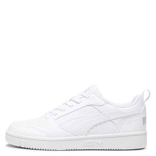 Puma Rebound V6 Low sneakers wit/lichtgrijs afbeelding