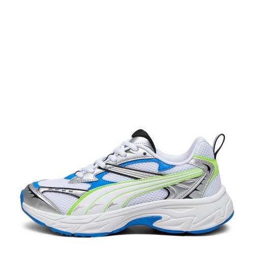 Puma Morphic sneakers wit/blauw/groen