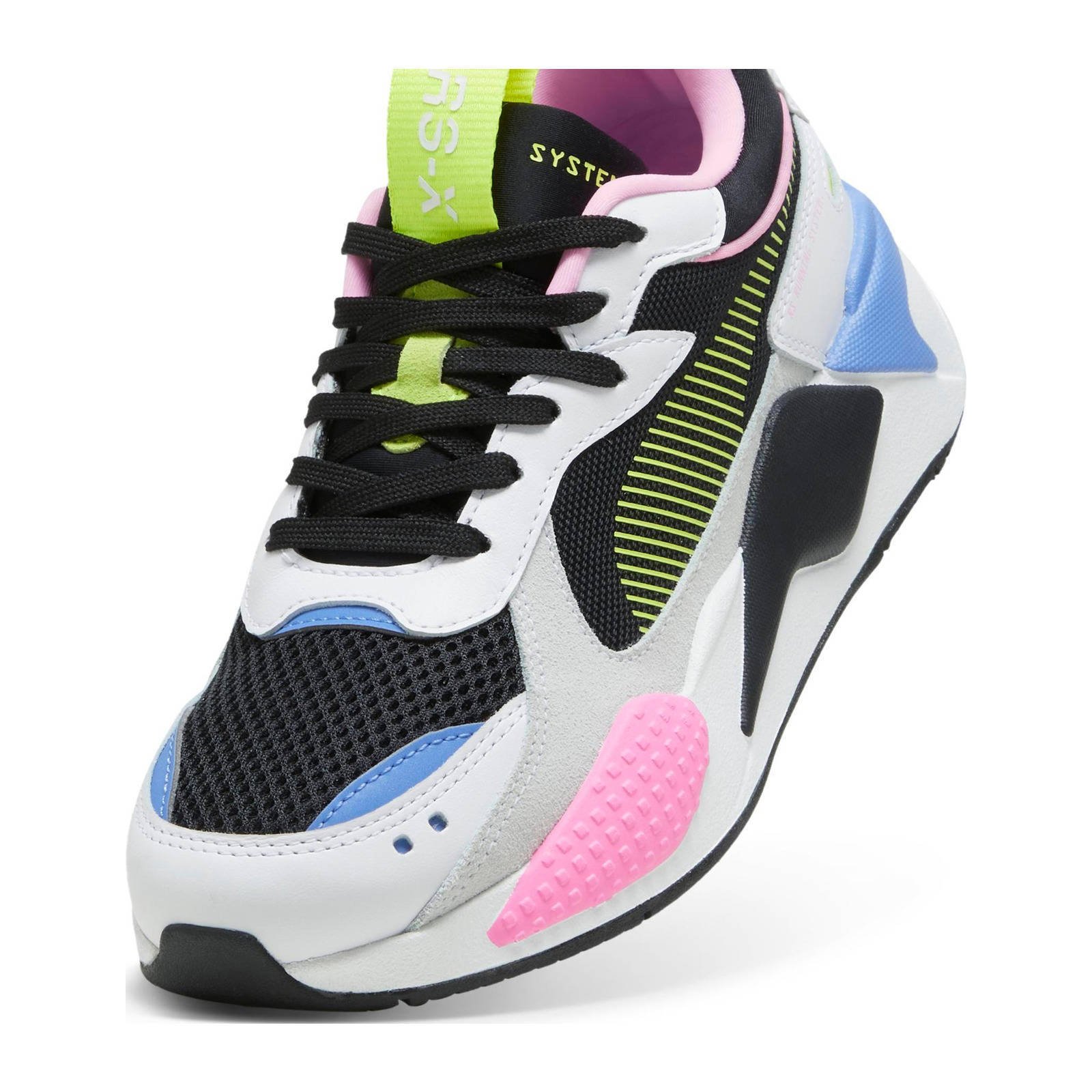 Puma rs x dames best sale zwart roze