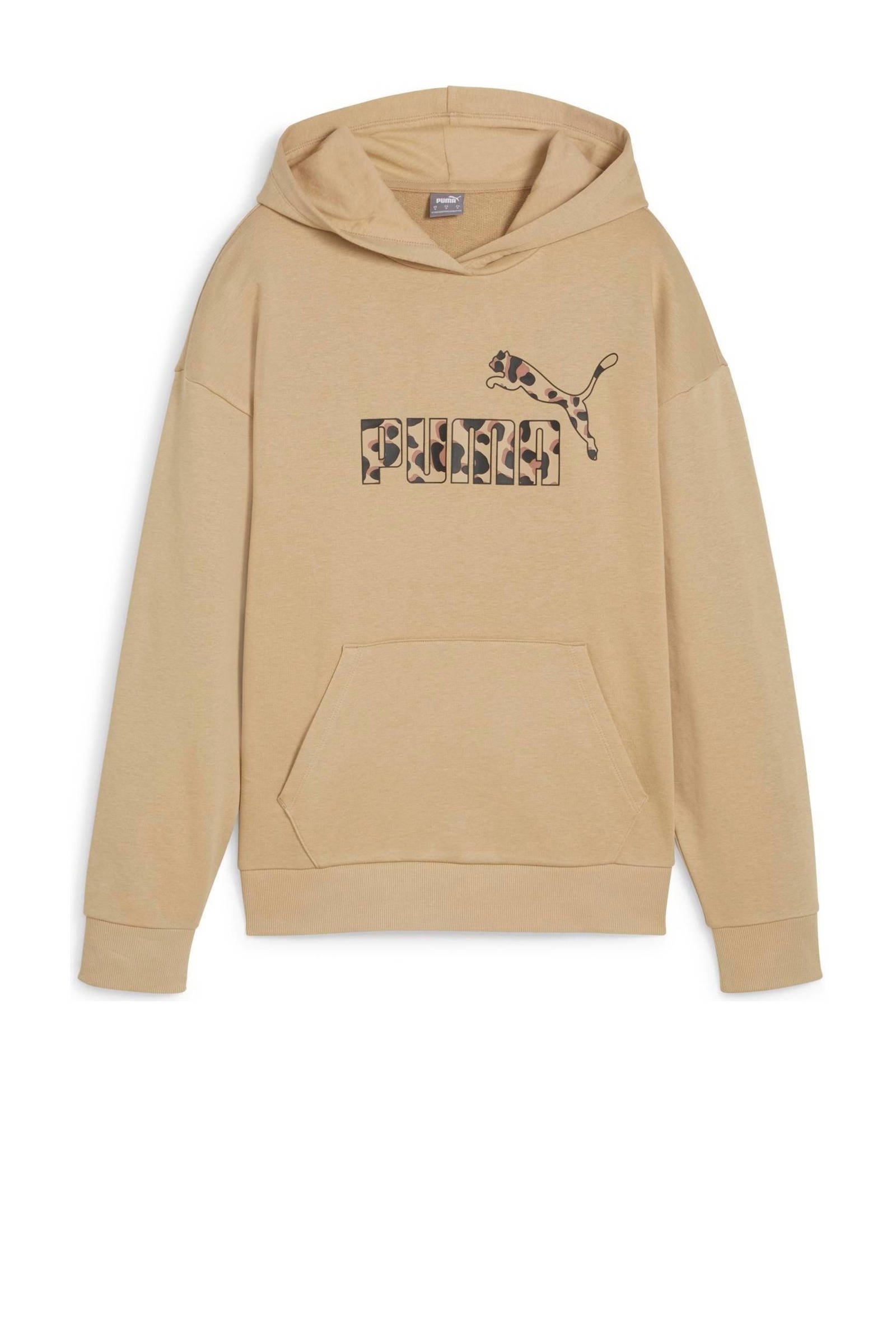 Beige puma sales hoodie