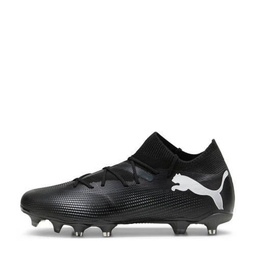 Puma Future 7 Match FG/AG senior voetbalschoenen zwart/wit afbeelding