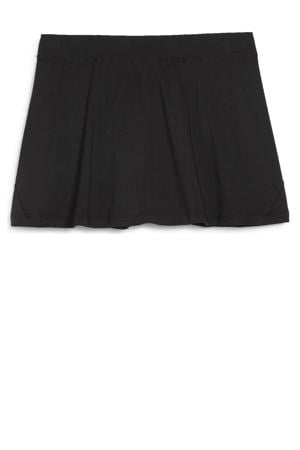 sport skirt teamGOAL zwart/wit