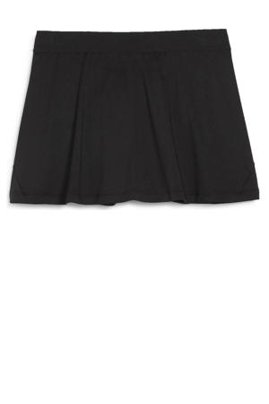 sport skirt teamGOAL zwart/wit