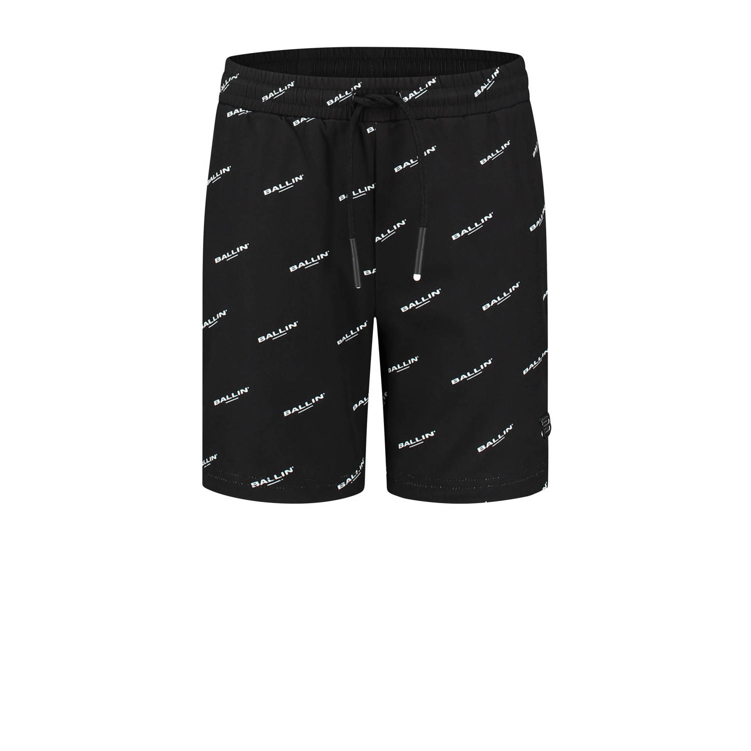 Ballin zwemshort zwart Jongens Polyester All over print 128