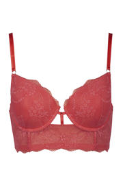 thumbnail: After Eden D-cup & up voorgevormde longline beugelbh Maite roze
