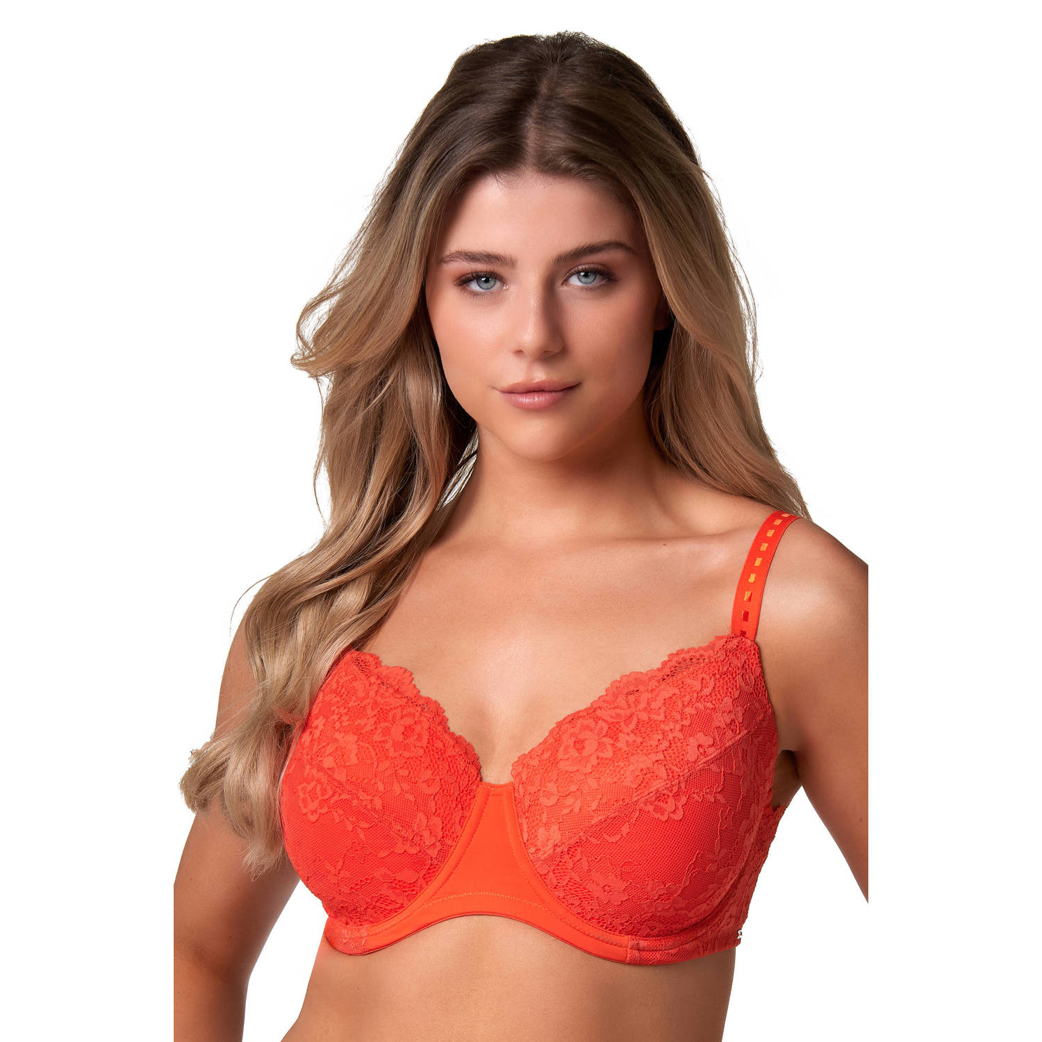 After Eden D-cup & up voorgevormde beugelbh Lois oranje
