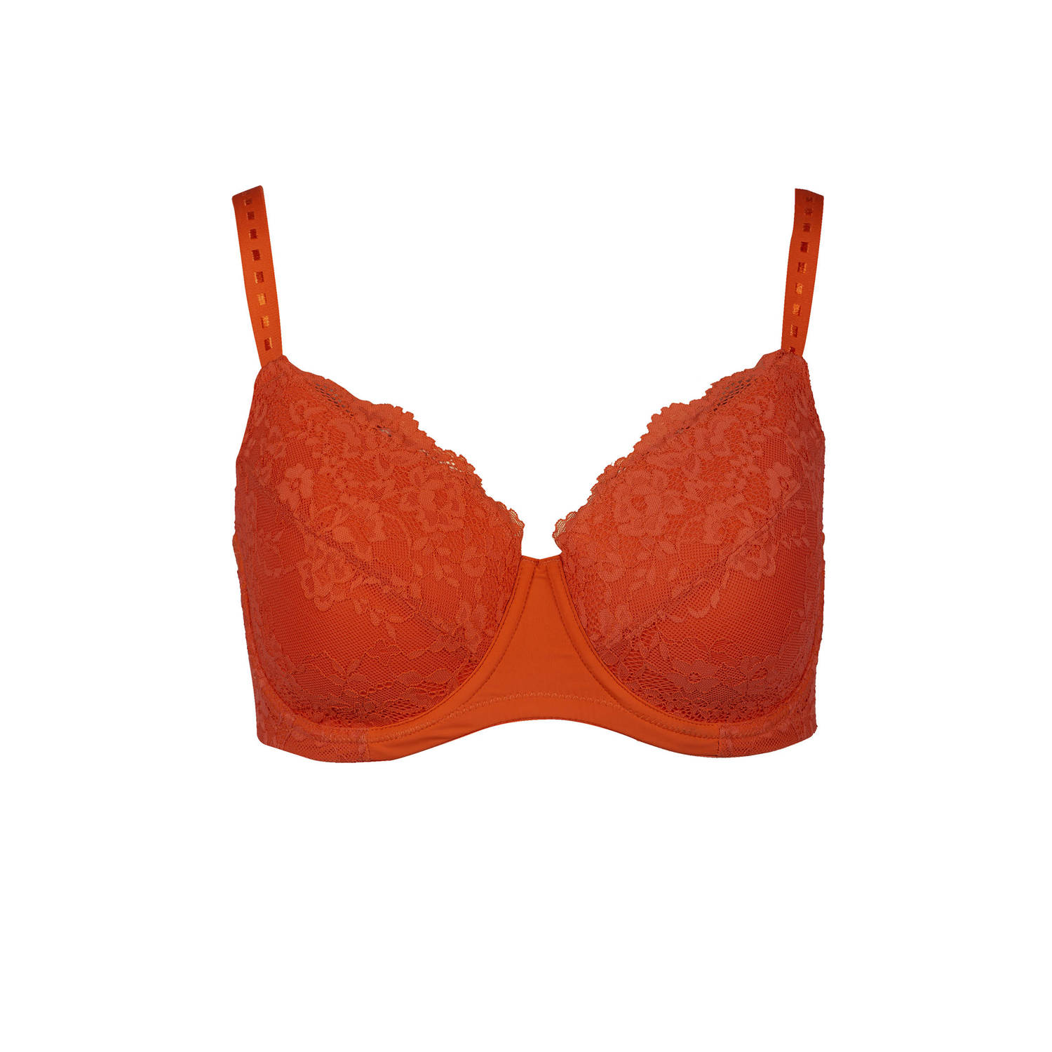 After Eden D-cup & up Beugel-bh LOIS met elegante kantdecoratie