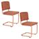 Zuiver eetkamerstoel (set van 2) Ridge Kink Soft