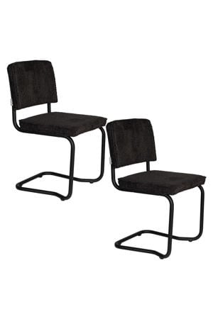 eetkamerstoel (set van 2) Ridge Kink Soft