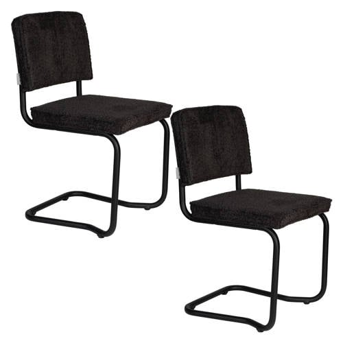 Zuiver eetkamerstoel (set van 2) Ridge Kink Soft afbeelding