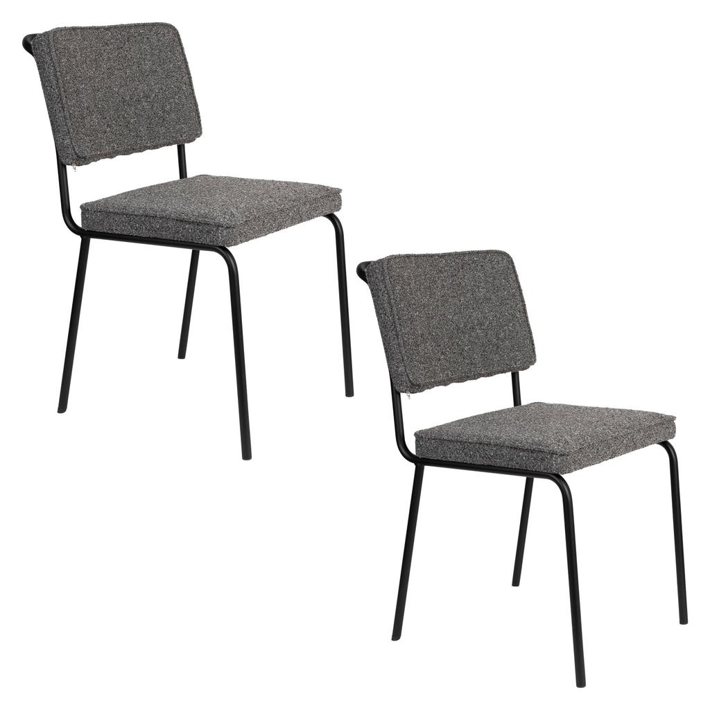 Zuiver eetkamerstoel (set van 2) Buddy