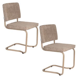 eetkamerstoel (set van 2) Ridge Kink Soft