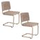 Zuiver eetkamerstoel (set van 2) Ridge Kink Soft