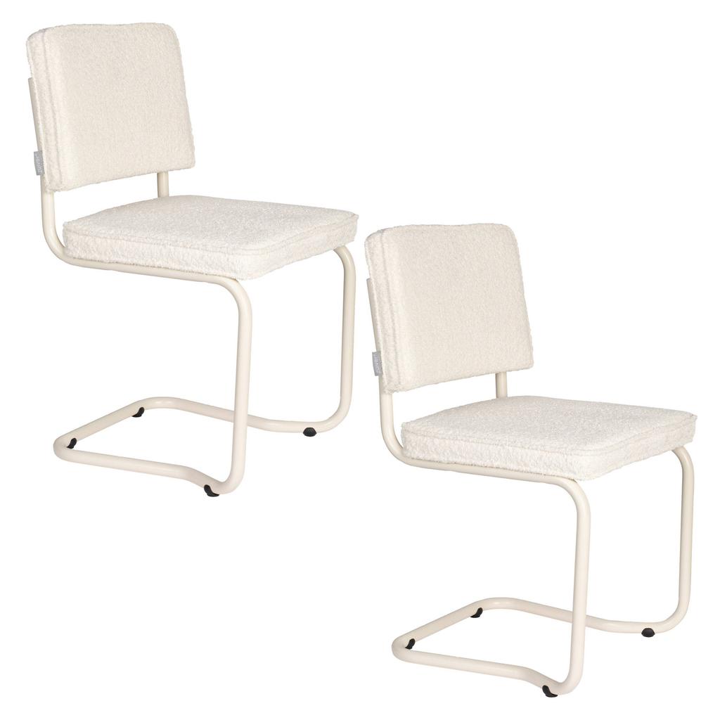 Zuiver eetkamerstoel (set van 2) Ridge Kink Soft