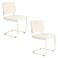 Zuiver eetkamerstoel (set van 2) Ridge Soft