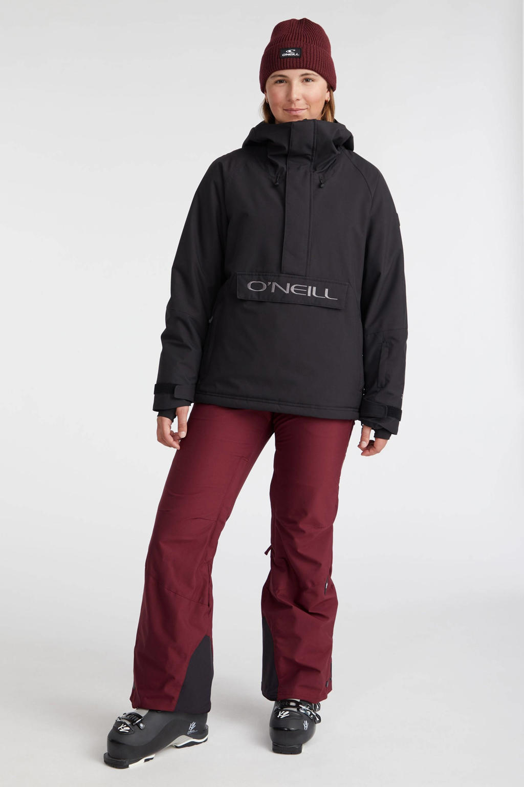 O'Neill ski anorak O'Riginals zwart/wit O'Neill ski anorak O'Riginals zwart/wit