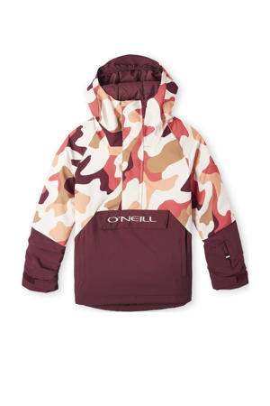 ski anorak bordeaux/multi