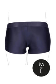 thumbnail: Ouch! Strap-on Boxer met vibrerende bullet  - maat M/L - zwart