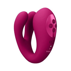 Triple Action oplaadbare vibator met clitorale Pulse Wave stimulatie - roze