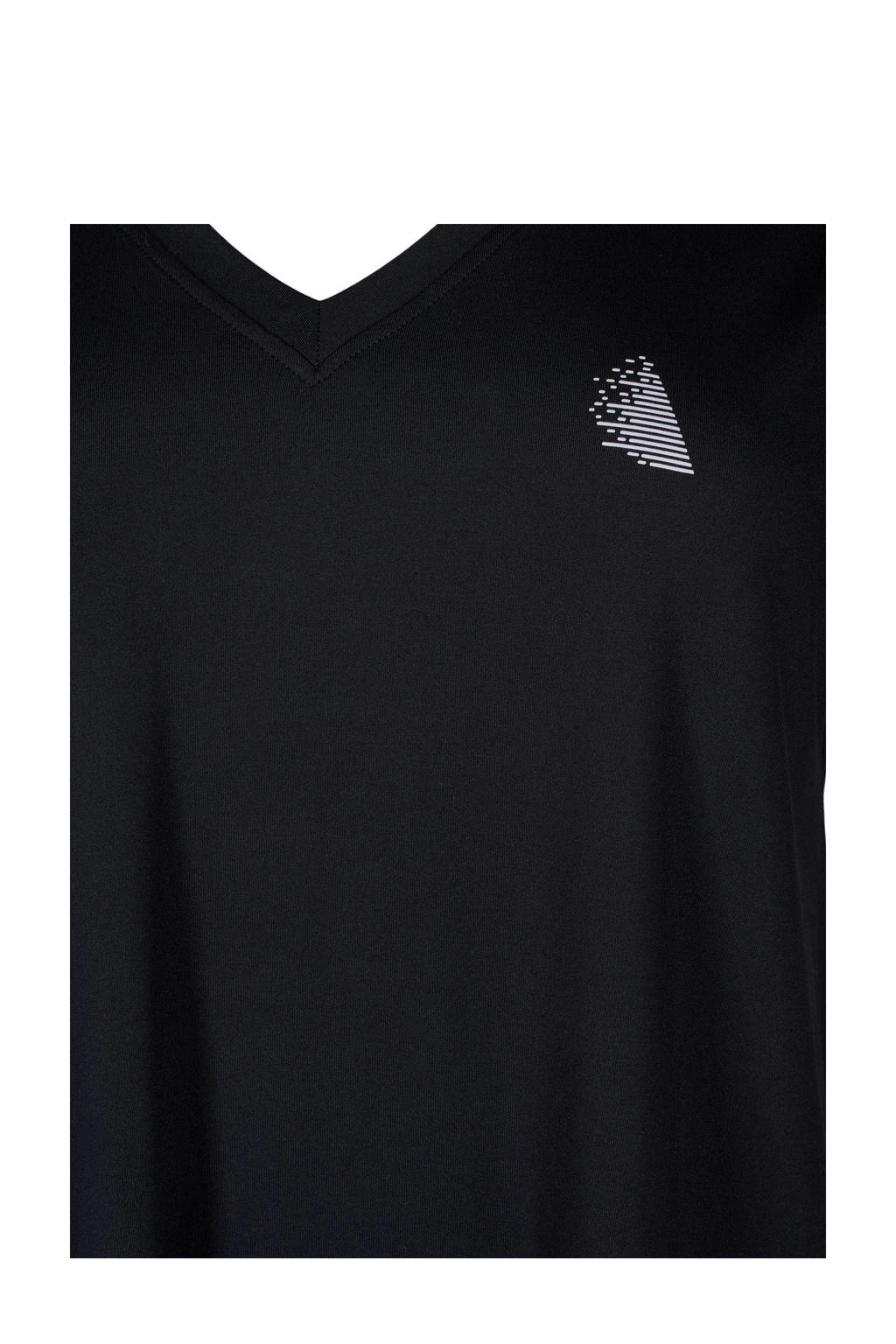 ACTIVE By Zizzi Plus size sport T-shirt paars