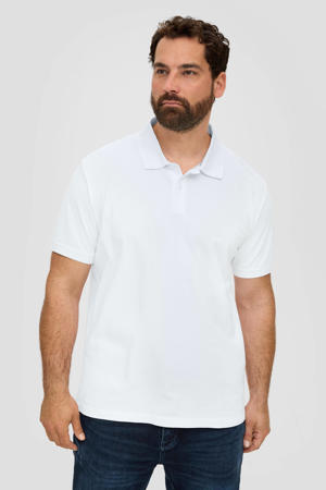 regular fit polo Plus Size wit