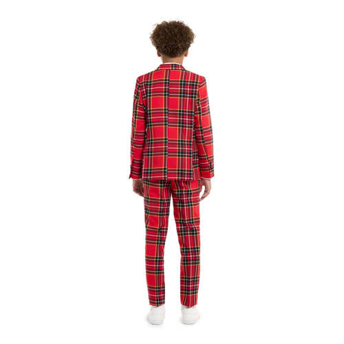 OppoSuits geruit kostuum The Lumberjack rood afbeelding