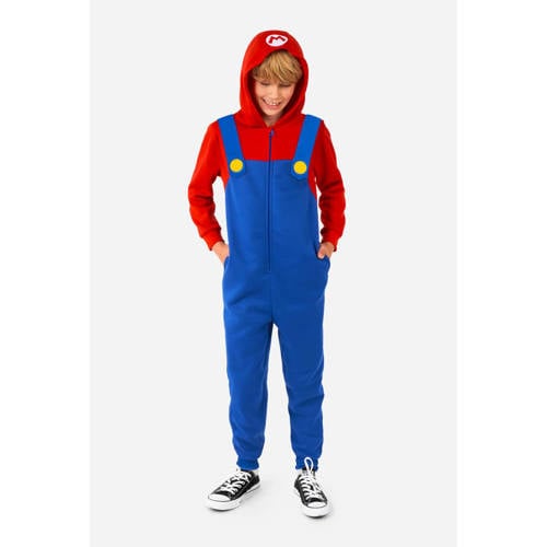 OppoSuits onesie Mario blauw/rood afbeelding