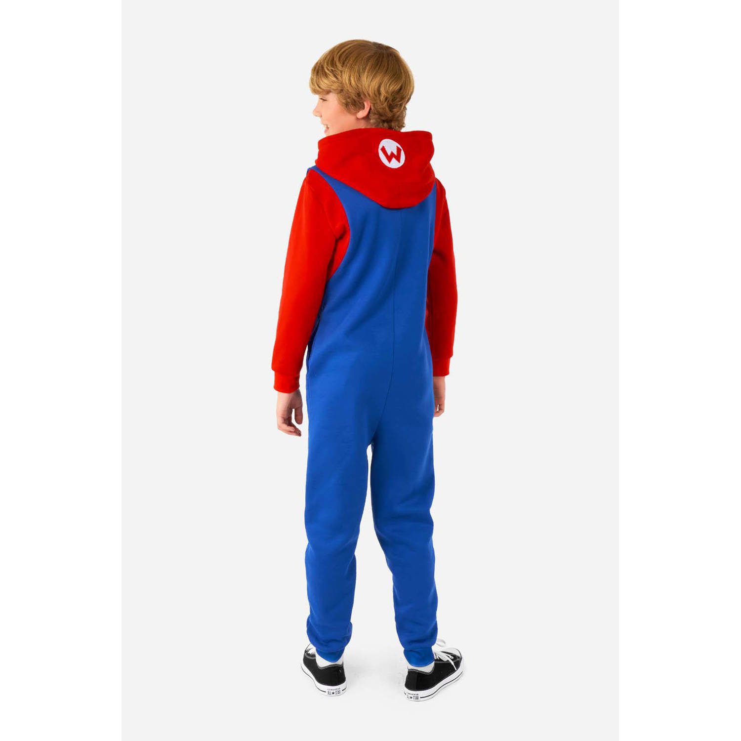 OppoSuits onesie Mario blauw rood