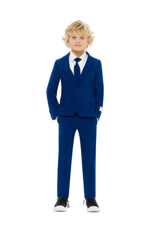 kostuum Navy Royale blauw