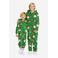 Suitmeister onesie Santa Elves met all over print groen
